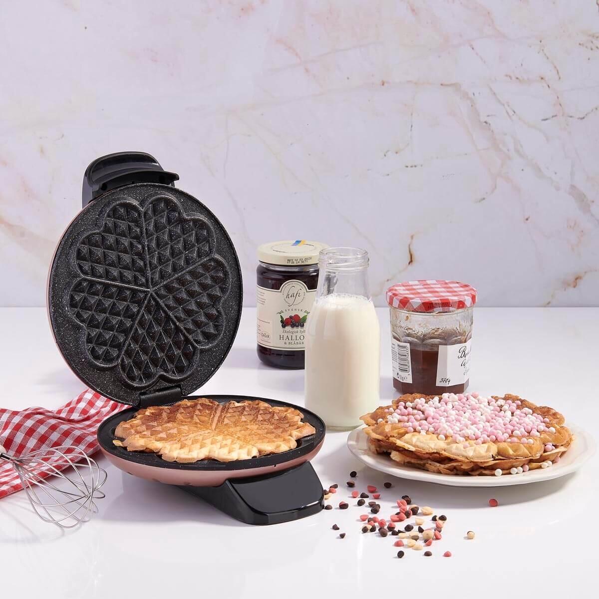 KORKMAZ A319-03 MİA WAFFLE MAKİNESİ ROSAGOLD